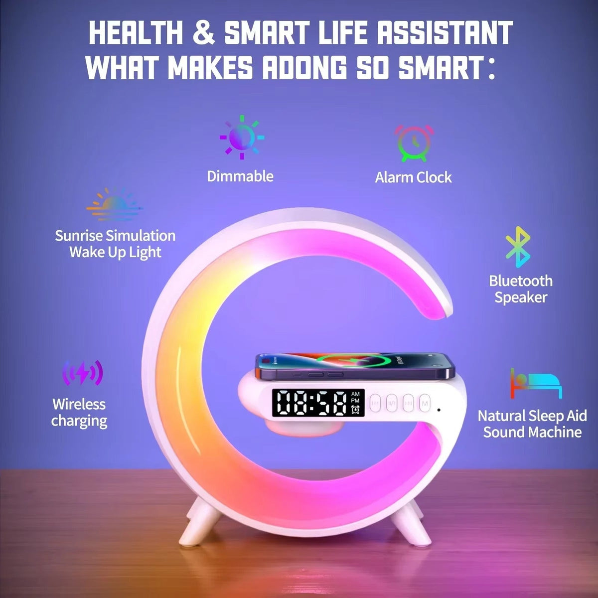 BT-2301 G Multifunctional Wireless Lamp
